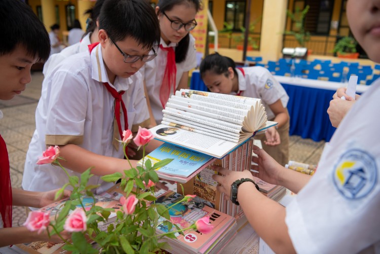 Sự kiện học sinh với Văn Hóa Đọc trong Kỷ Nguyên Số