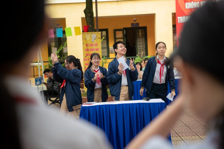 Sự kiện học sinh với Văn Hóa Đọc trong Kỷ Nguyên Số