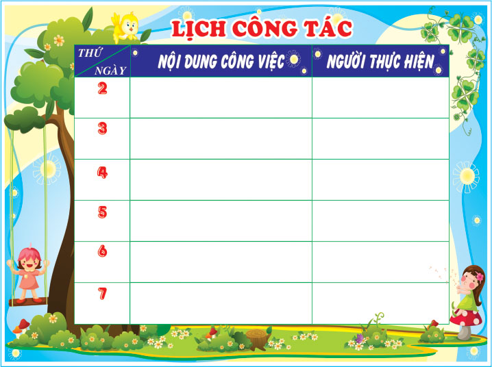 LỊCH CÔNG TÁC TUẦN 20 (Từ 18.1 - 24.1.2021)