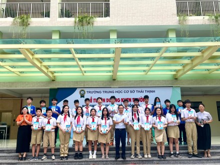 TRƯỜNG THCS THÁI THỊNH VINH DANH HỌC SINH GIỎI CÁC CẤP NĂM HỌC 2024 - 2025