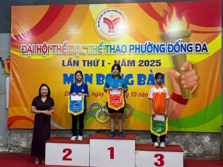 THCS THÁI THỊNH TỎA SÁNG TẠI GIẢI BÓNG BÀN CẤP PHƯỜNG!