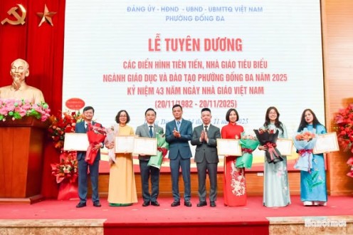 CHÚC MỪNG THÀNH TÍCH NỔI BẬT CỦA TRƯỜNG THCS THÁI THỊNH TẠI LỄ TUYÊN DƯƠNG – KHEN THƯỞNG NĂM 2025