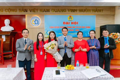 CHÚC MỪNG THÀNH CÔNG ĐẠI HỘI CÔNG ĐOÀN TRƯỜNG THCS THÁI THỊNH NHIỆM KỲ 2025 – 2030 VÀ HỘI NGHỊ CÁN BỘ, VIÊN CHỨC, NGƯỜI LAO ĐỘNG NĂM HỌC 2025 – 2026