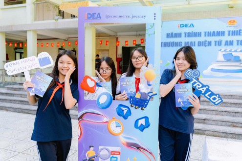 Hành trình thanh thiếu niên khám phá thương mại điện tử an toàn và thông minh, tiếp tục lan tỏa tri thức số, nuôi dưỡng khát vọng trẻ