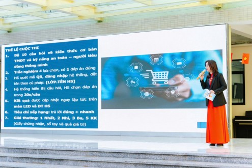 Sôi động vòng thi Quiz online: thanh thiếu niên hào hứng khám phá thương mại điện tử