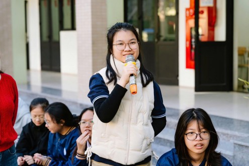 Học sinh hào hứng tham gia “Hành trình thanh thiếu niên khám phá thương mại điện tử an toàn và thông minh”