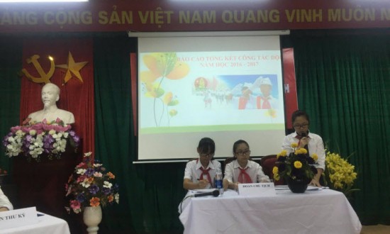 Đại hội Chi đội 8G trường THCS Thái Thịnh nhiệm kỳ 2017 – 2018 thành công tốt đẹp