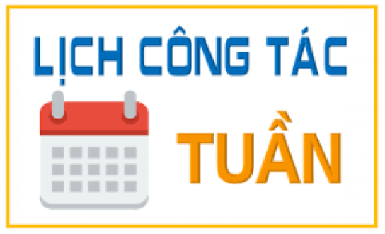LỊCH CÔNG TÁC TUẦN 33 (Từ 21.4 - 26.4.2025)