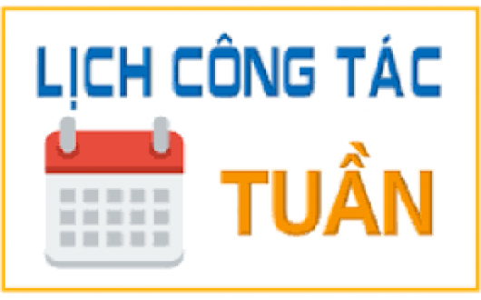 LỊCH CÔNG TÁC TUẦN 29 (Từ 30.3 - 4.4.2026)