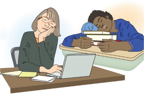 Thiếu ngủ ảnh hưởng tới sự phát triển của học sinh